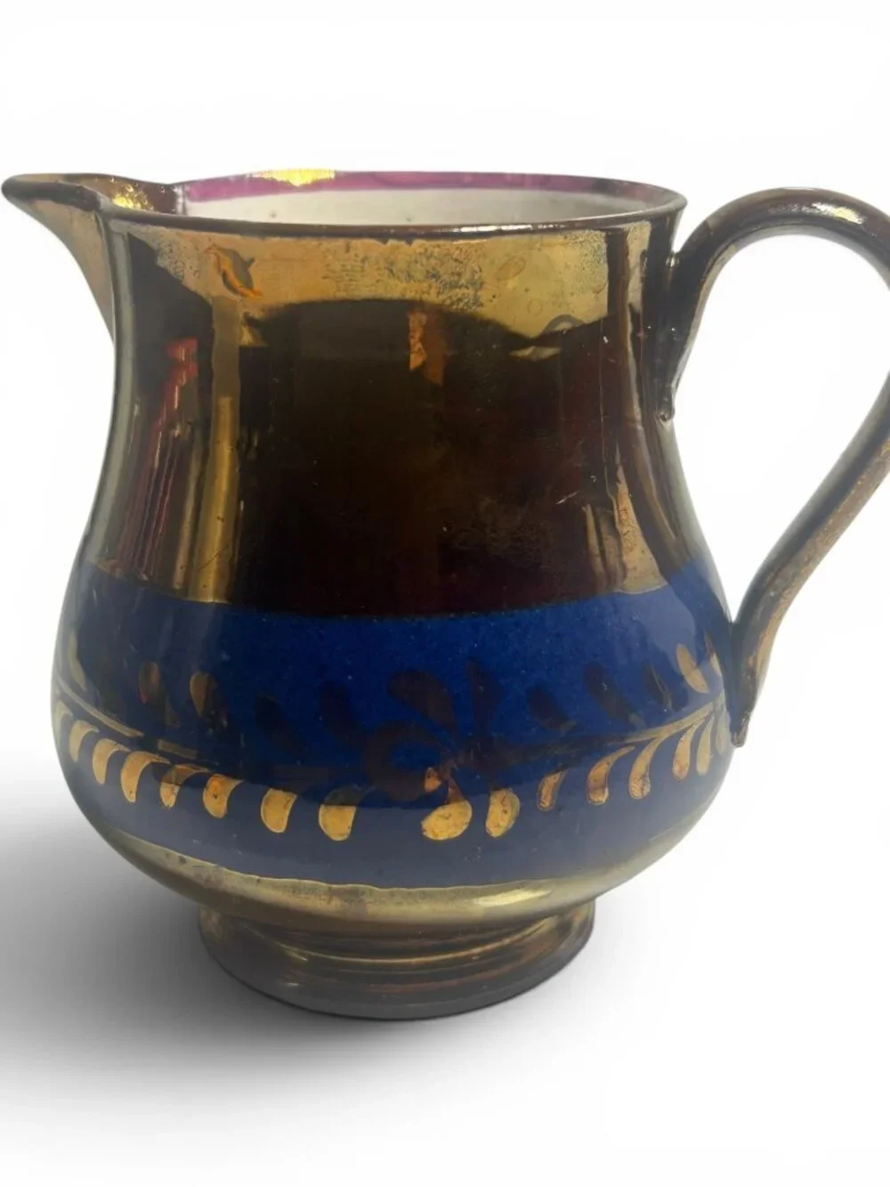 Lusterware type antique